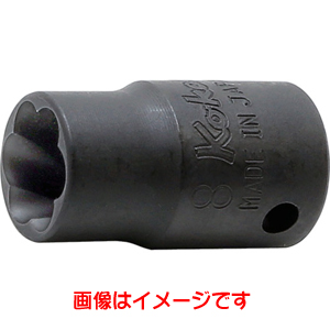 コーケン Ko-ken コーケン 2127-6 6.35mm差込 ナットツイスター 6mm