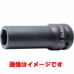 コーケン Ko-ken コーケン 16301M-17 3/4 19mm SQ.インパクト6角ディープソケット 薄肉  17mm