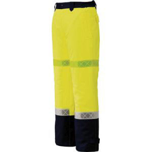 ジーベック XEBEC ジーベック 800 高視認防水防寒パンツ 3Lサイズ イエロー 800-80-3L