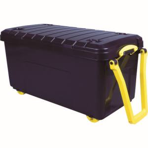 RUP RUP 160-WHTR-STRBK 160L Really Useful Wheeled Trunk ブラック メーカー直送 代引不可 沖縄離島不可