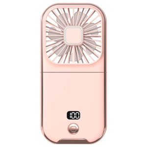 Lazos Lazos L-SMF-PP USB扇風機 首掛け＆卓上型 スタンド機能付き ピンク